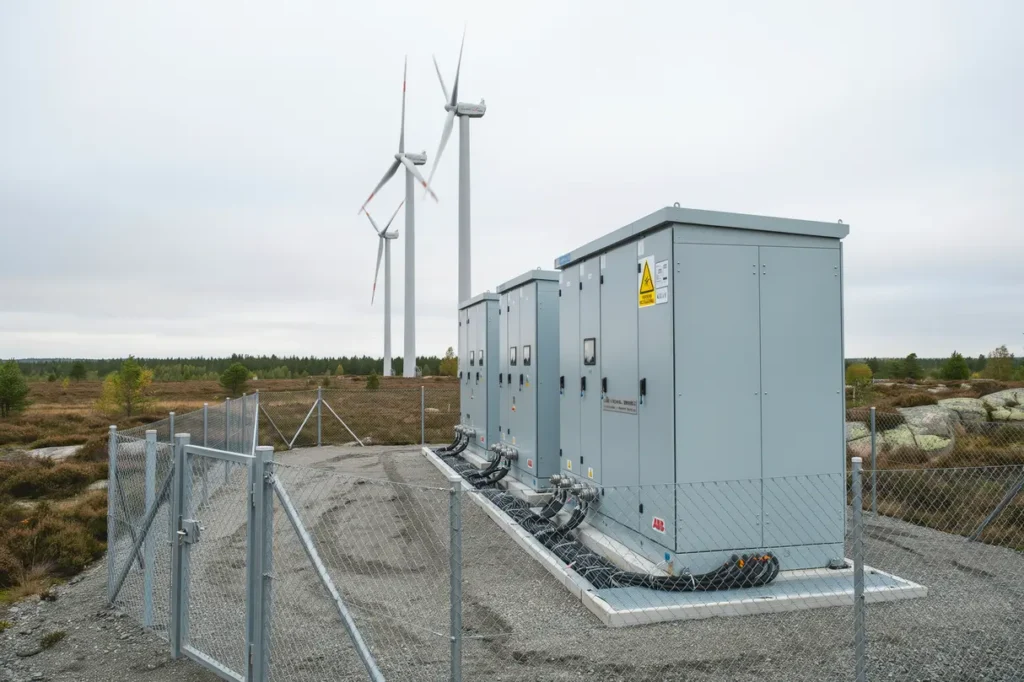 projektering och installation av h gsp nningsst llverk vid vindpark i s var